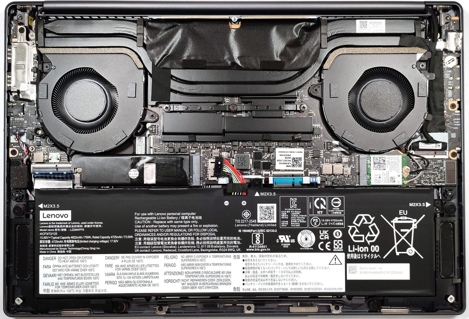 How to replace and fix Lenovo Yoga Pro 9 14IRP8 KS481 lcd cable 40pin 0.5mm 5C10S30766 DC02C010E10 (Yoga Pro 9 14IRP8)
